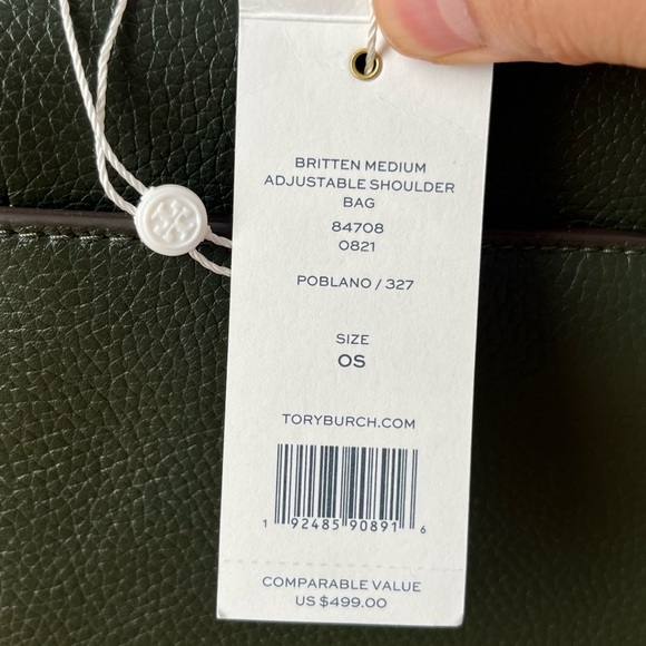 🌺Tory Burch Britten adjustable shoulder bag - Picture 9 of 15